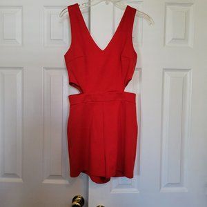 Soprano red romper